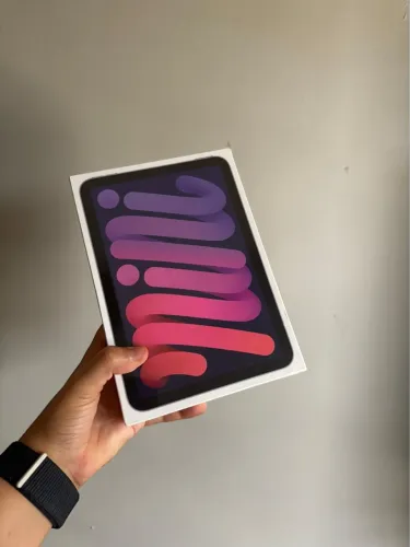 iPad Mini (A17 Pro) 128gb Purple Lacrado com 1 Ano de Garantia