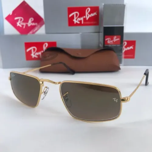 Óculos de sol ray-ban Julie marrom lentes de cristal