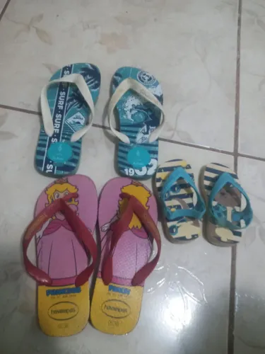 Chinelos Havaianas Infantis - Diversos Modelos