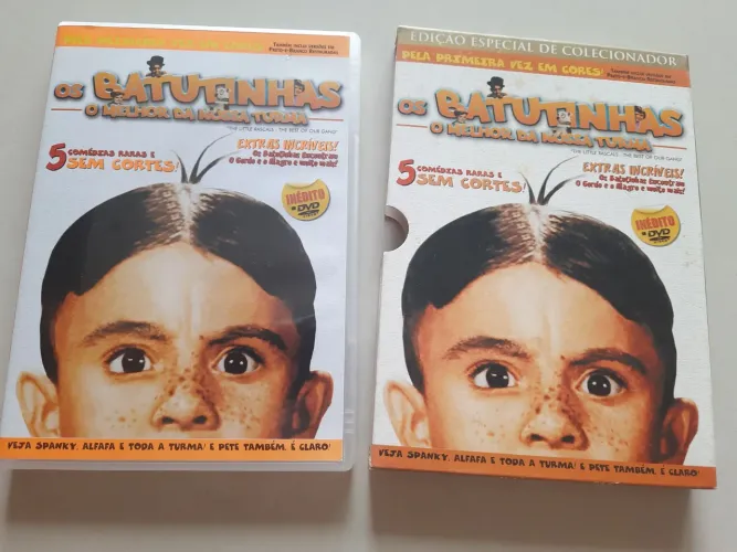 DVD Os Batutinhas (com luva) edição especial de colecionador