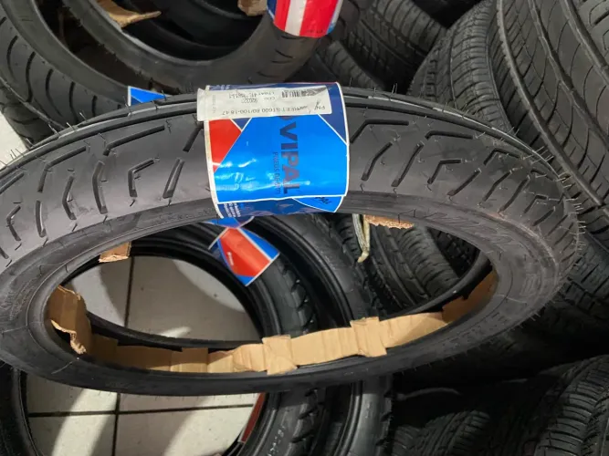 Pneu VIPAL ST600 80/100-18 47 Uso sem câmera 