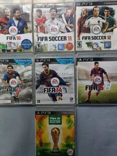 Jogos de futebol Playstation 3 Originais 