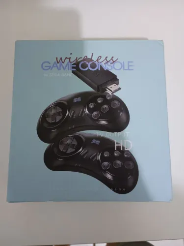 Console Sega Wireless - Reviva os Clássicos!