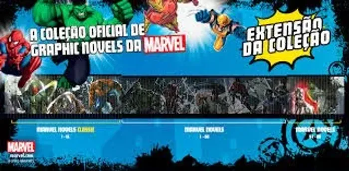 Coleção Salvat Marvel Capa Preta Completa 135 Volumes ( Única Sem Erros Na Lombada )
