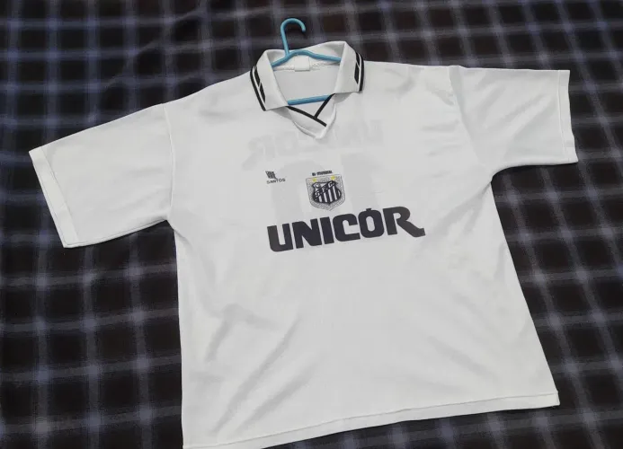 Camiseta Santos Futebol Raridade Excelente
