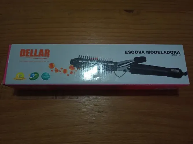 Escova Modeladora Dellar 110v nova na caixa s/ uso