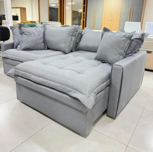 Sofá Cama Baú Retrátil e Reclinável 2,20m D33 varios modelos entregamos