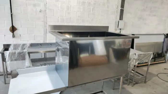Tanque Inox 0,60m Compacto - Perfeito para espaços pequenos