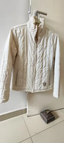 Casaco frio feminino Tam. P Off White