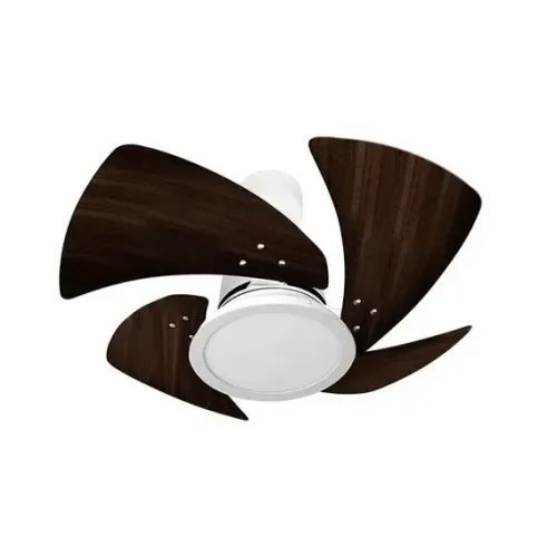 Ventilador De Teto Venti-Delta Tornado Led 4 Pás Marrom 6000K Luz Branca - 220V