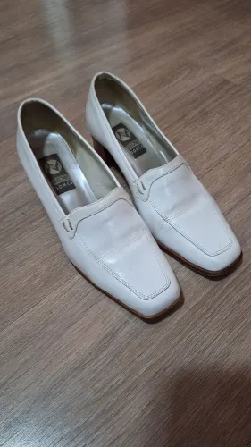 Sapato Social Feminino Branco