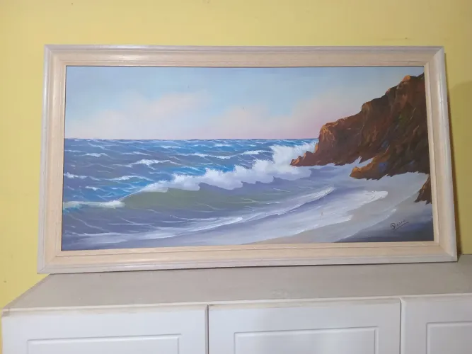 Quadro em ótimo estado. (Entrego).