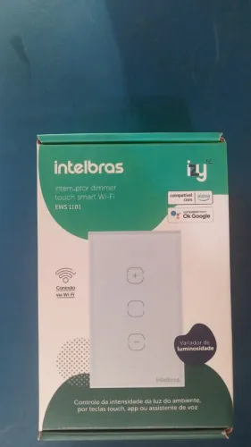INTERUPTOR DIMMER TOUCH SMART WI-FI EWS 1101 NOVO LACRADO FRETE GRÁTIS PARA MACEIÓ