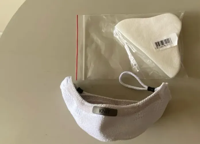 Máscara de proteção facial KNIT Fiber 3D