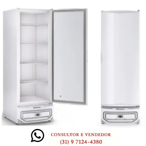 Freezer Vertical Gelopar Porta Cega 127v