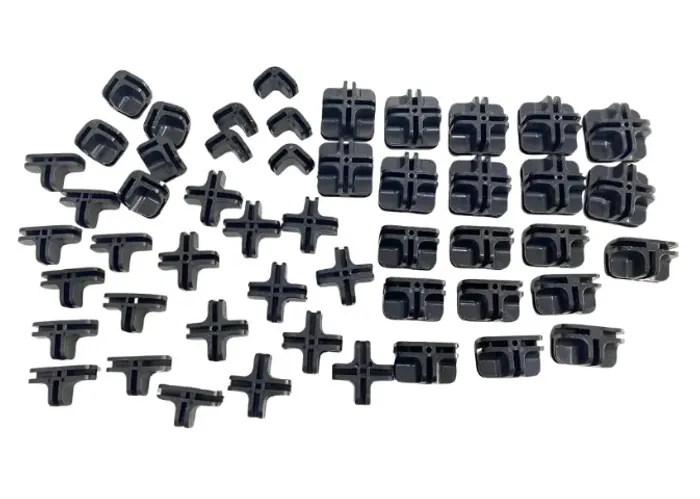 Conectivo P/tela Aramada E Balcão De Vidro 50 Peças Conector