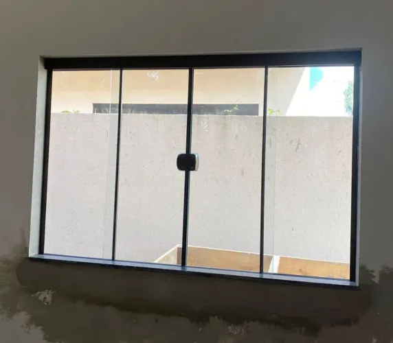 Janelas de vidro blindex 