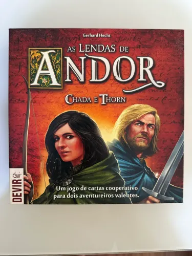 Jogo de tabuleiro As Lendas de Andor Chada & Thorn