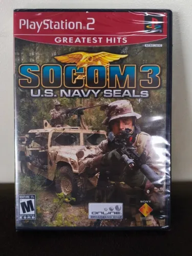 SOCOM 3 PS2 Lacrado 