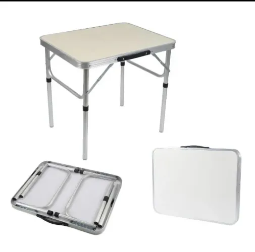 Mesa Dobrável/Portátil de Alumínio/Vira Maleta 60x45cm <br><br>Maleta/60x45cm