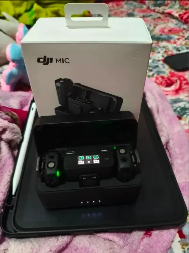 DJI MIC 2 transmissores e 1 receptador
