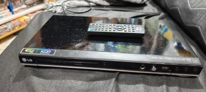 Dvd player LG com controle original