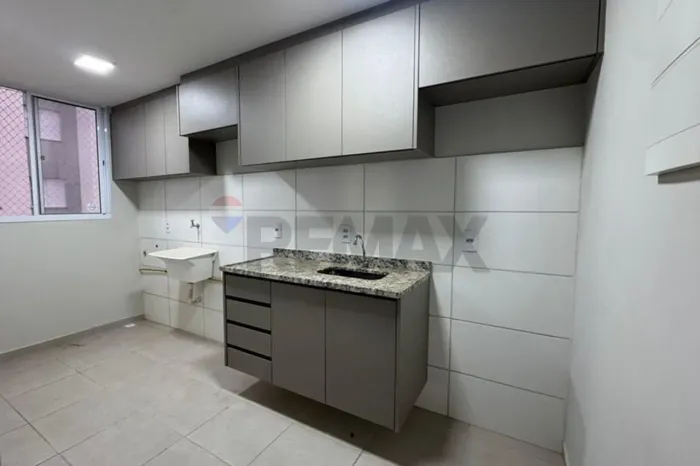 Apartamento 02 quartos, 1 suíte para Alugar no Condomínio Residencial Begônias do Campo