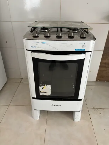 FOGÃO 4 BOCAS ESMALTEC - NOVINHO