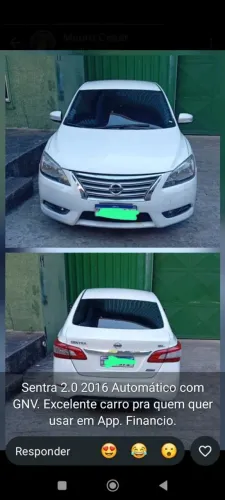 Nissan Sentra S 2.0/ 2.0 Flex Fuel 16V Mec. 2015