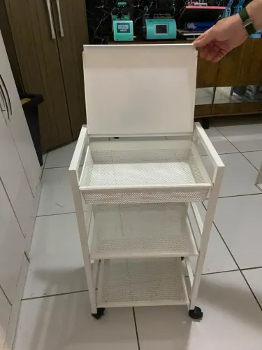 Carrinho Multiuso Organizador Salão De Beleza