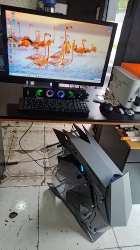 PC gamer completo Ryzen 7 9700X -  Troco por notebook (Alienware ou equivalente)