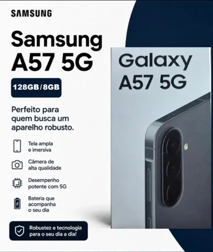 [Oportunidade] A57 (LACRADO), 128GB - Cinza 