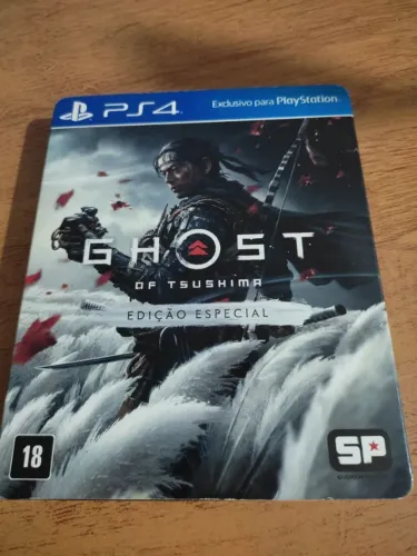 Ghost of Tsushima Edição Especial Steelbook PS4 Original | Completo