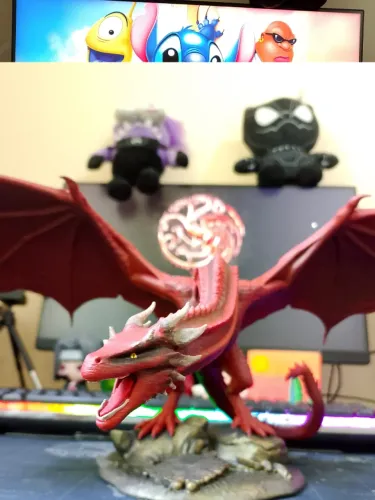 Action Figure House of Dragon - Impressão 3D Artesanal