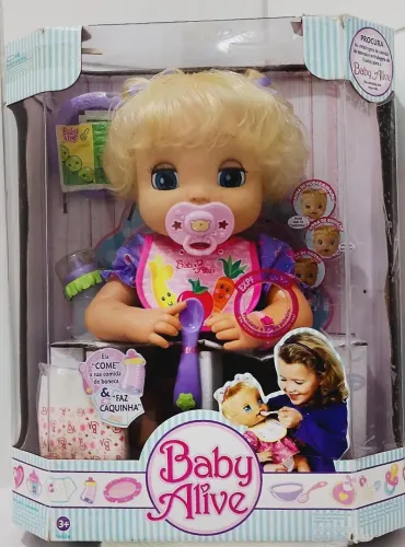 Baby Alive linda Surpresa roxa 