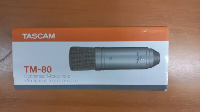 Microfone Tascam TM-80 Condensador.
