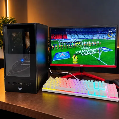 Pc gamer / 16 gigas ram / ssd 240 / rx 580 8 gigas / monitor 24 polegadas Top demais!!