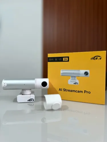 Webcam Aicoco AI Streamcam Pro 2K com rastreamento inteligente