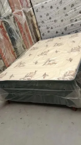 Cama box casal acoplado nova direto da fábrica