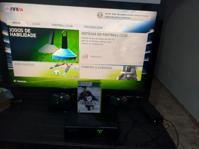 Xbox 360 Completo Bloqueado funcionando perfeitamente .