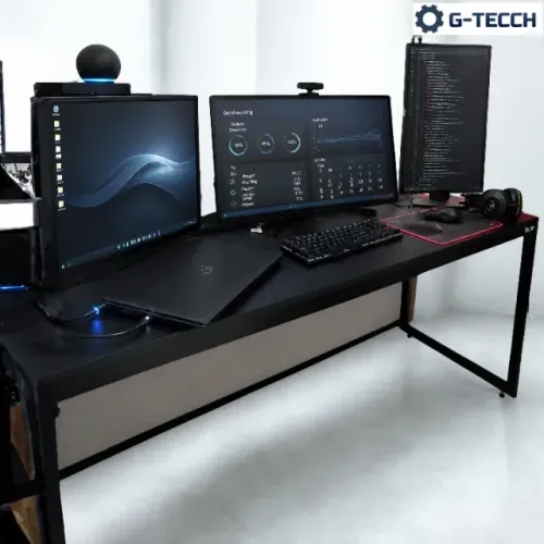 Mesa Industrial Reforçada 1,5m NOVA Birô Multiuso Computador Notebook Estudo Escrivaninha