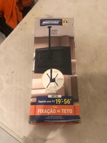 Vendo dois suportes para tv um deles nunca foi usado