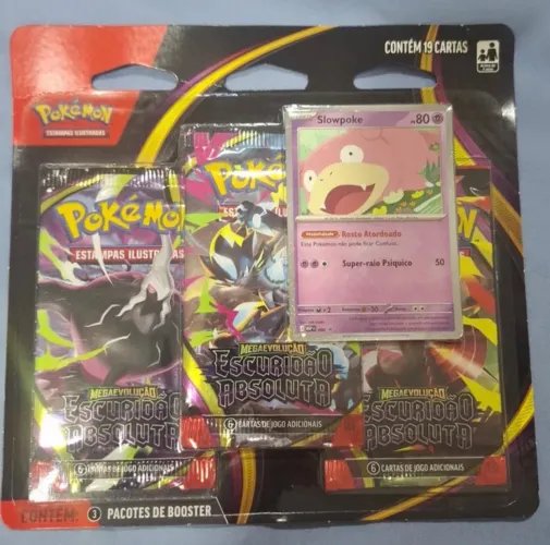 BLISTER TRIPLO POKÉMON - ESCURIDÃO ABSOLUTA