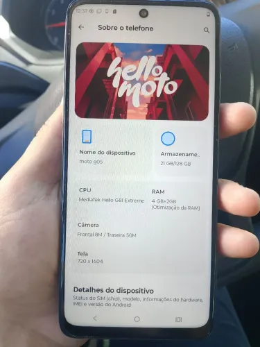 Vendo Motorola G05 $350