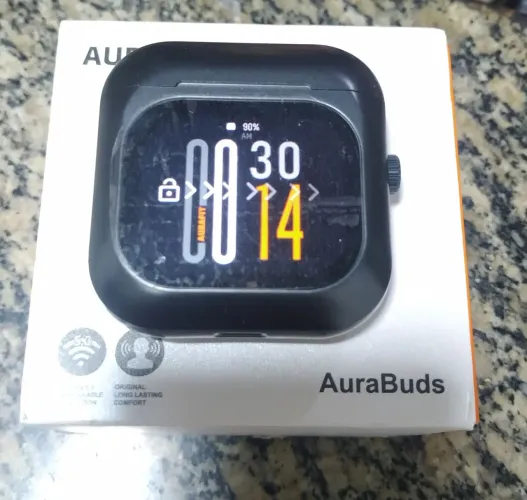 Aurabuds fone de ouvido bluetooth com microfone