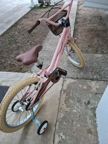 Oportunidade: Bicicleta Infantil Aro 20 Riverside 100 BTwin - Praticamente Nova!!!