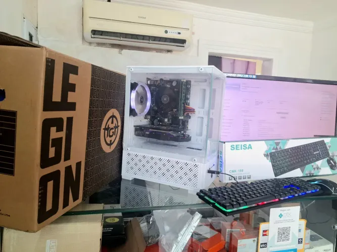 PC GAMER i5 COMPLETO 12Gb Ram Placa de vídeo NA CAIXA