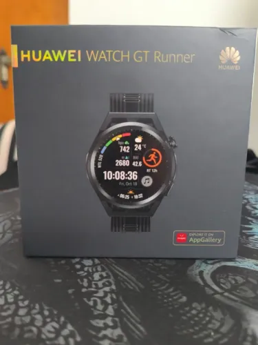 Smartwatch Huawei GT Runner 46mm Preto