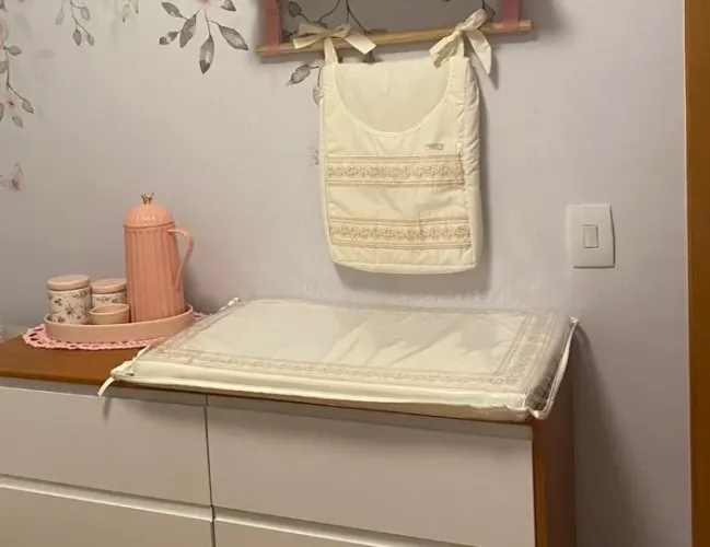 Kit Berço Lilibee Floral Completo 12 peças