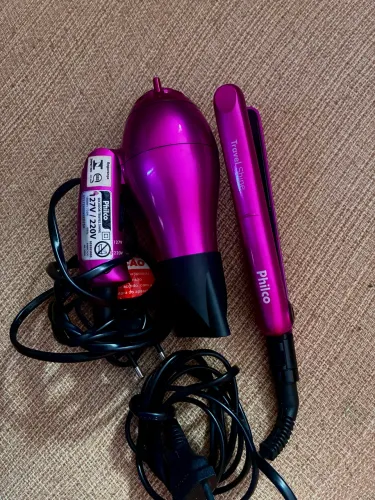 Kit chapinha e secador - Travel Shine